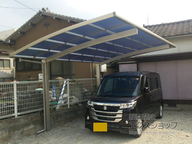 福岡県北九州市ののカーポート レイナポートグラン　積雪〜20cm対応 施工例