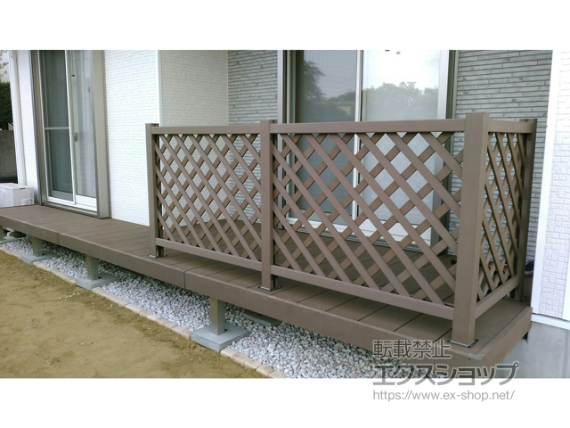 千葉県市原市ののウッドデッキ リウッドデッキ 200 施工例