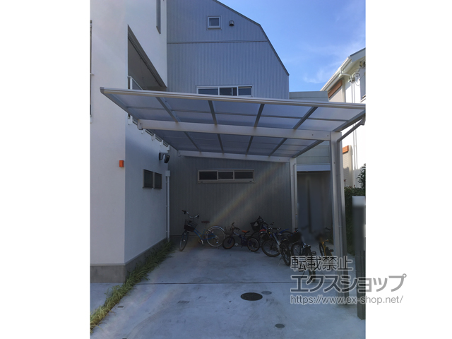 神奈川県横浜市ののカーポート エフルージュグラン　積雪〜20cm対応 施工例