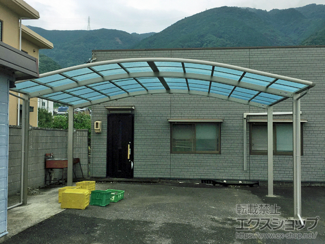 岐阜県海津市ののカーポート レイナツインポートグラン　積雪〜20cm対応 施工例