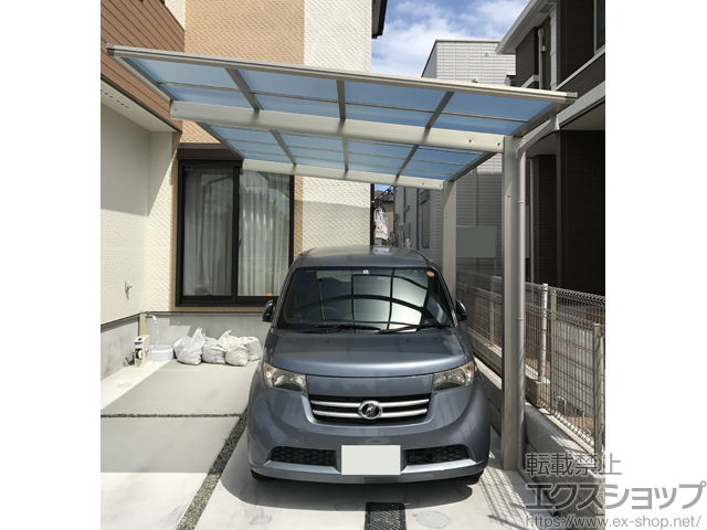 愛知県名古屋市ののカーポート エフルージュグラン　積雪〜20cm対応 施工例