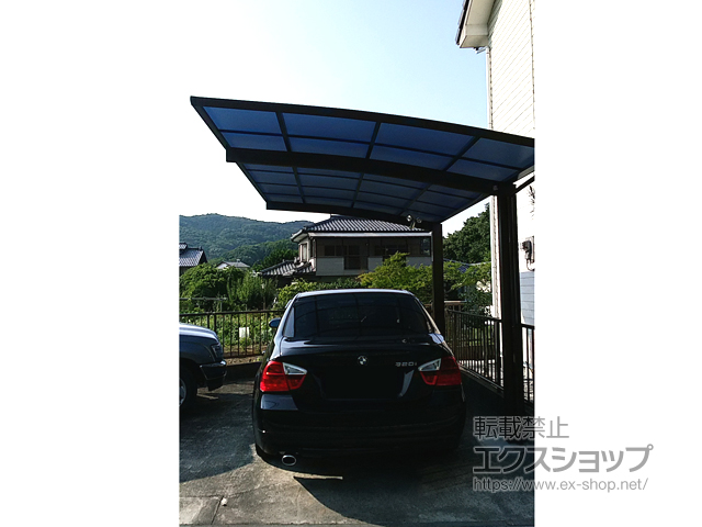 埼玉県比企郡ときがわ町ののカーポート プレシオスポート 積雪〜20cm対応 施工例