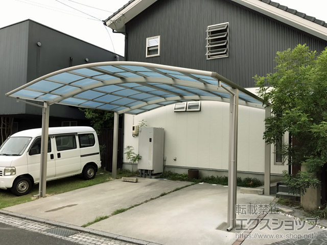 山口県光市ののカーポート レイナツインポートグラン　積雪〜20cm対応 施工例