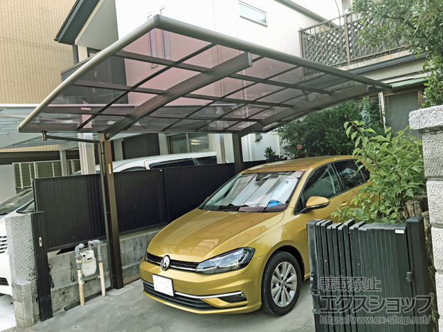 兵庫県神戸市ののカーポート レイナポートグラン　積雪〜20cm対応 施工例