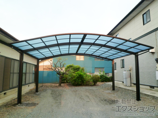 茨城県結城市ののカーポート レイナツインポートグラン　積雪〜20cm対応 施工例