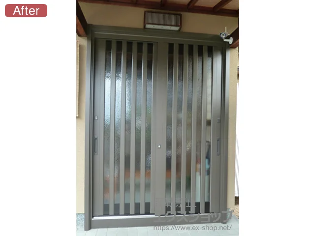 ���s�{�F���s��LIXIL ���N�V���i�g�X�e���j�̌��փh�A ���V�F���g���ֈ��� SG�d�l 2������ �����}�� 55�^(�c�ʂ�) �{�H��