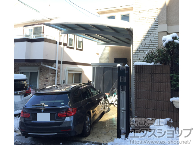 神奈川県横浜市ののカーポート レイナポートグラン　積雪〜20cm対応 施工例