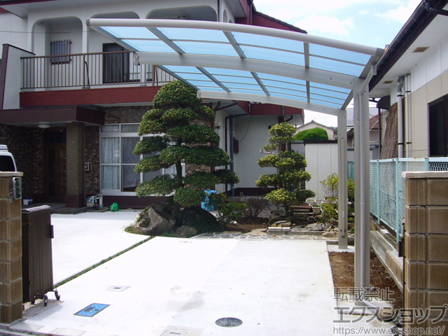 大分県中津市ののカーポート レイナポートグラン　積雪〜20cm対応 施工例