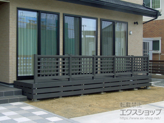 宮城県石巻市ののウッドデッキ リウッドデッキ 200 施工例