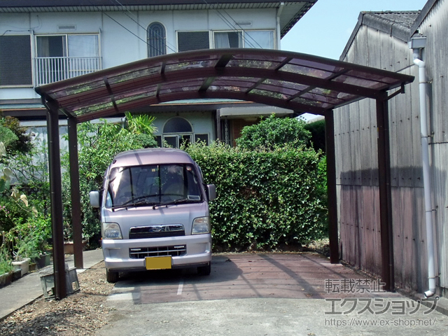 奈良県桜井市ののカーポート レイナツインポートグラン　積雪〜20cm対応 施工例
