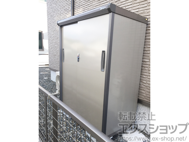 大分県大分市のの物置・屋外倉庫 ナイソーシスター 一般型 1300×700×1620 KMX-137D 施工例