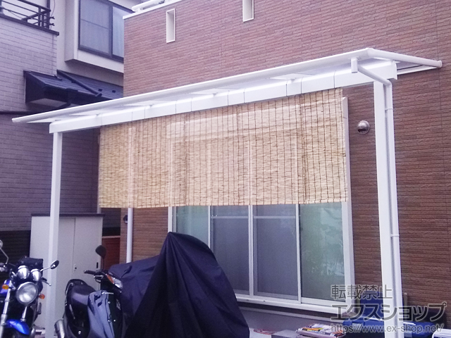 宮城県仙台市ののテラス屋根 ヴェクターテラス F型 テラスタイプ 単体 積雪〜20cm対応 施工例