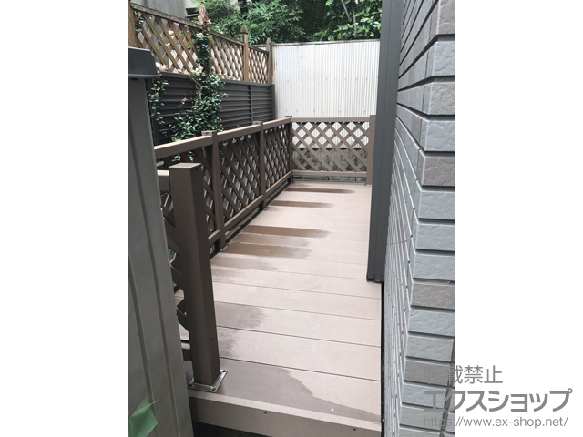 東京都葛飾区ののウッドデッキ マージウッドデッキ 施工例