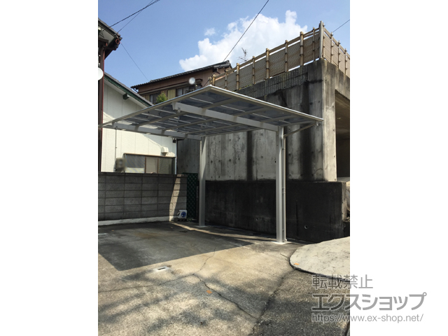 愛知県瀬戸市ののカーポート マイリッシュOK 積雪〜20cm対応 施工例