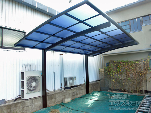 広島県福山市ののカーポート レイナポートグラン　積雪〜20cm対応 施工例