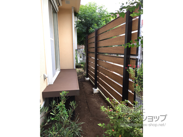 神奈川県横浜市ののウッドデッキ マージウッドデッキ 施工例