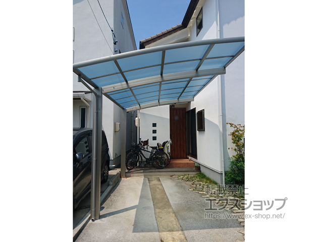 広島県広島市ののカーポート レイナポートグラン　積雪〜20cm対応 施工例