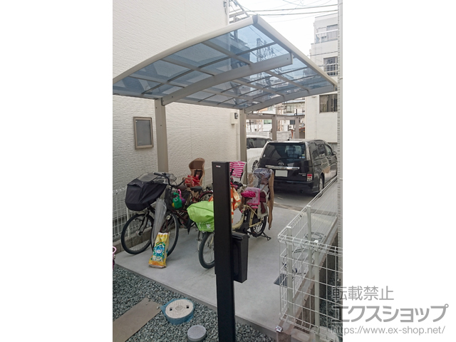大阪府堺市ののカーポート プレシオスポート 積雪〜20cm対応 施工例