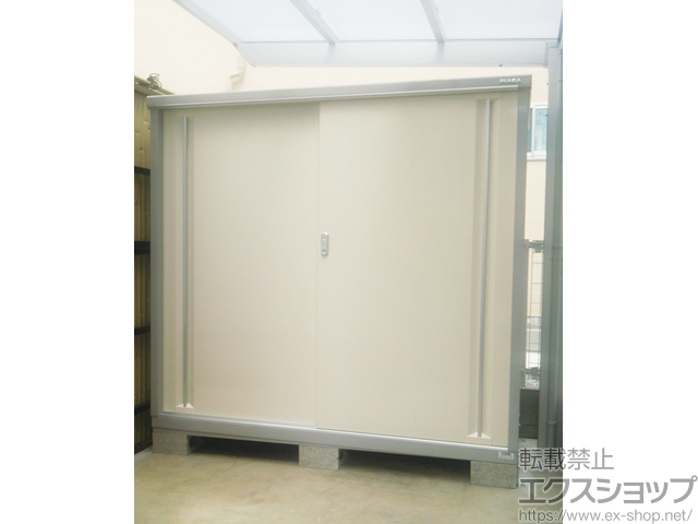 千葉県流山市のの物置・屋外倉庫 シンプリー 一般型 1740×755×1603 MJX-177D-P-FW 施工例