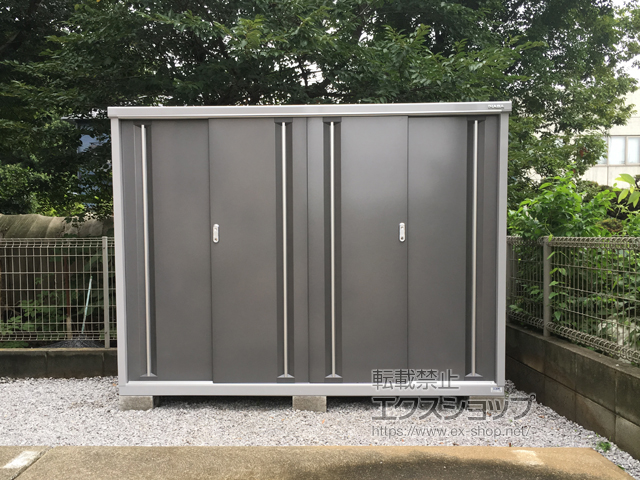 埼玉県川越市のの物置・屋外倉庫 シンプリー 一般型 2160×905×1603 MJX-219D-PG 施工例