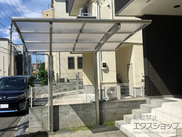 神奈川県横浜市ののサイクルポート・駐輪場 レイナポートグランミニ 積雪〜20cm対応 施工例