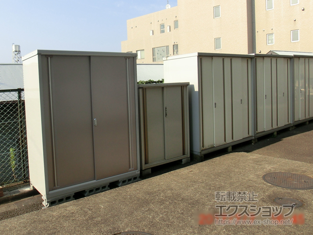 神奈川県横浜市のの物置・屋外倉庫 シンプリー 一般型 1520×755×1903 MJX-157E-P-AR 施工例