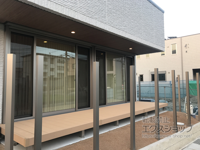 兵庫県姫路市ののウッドデッキ リウッドデッキ 200 施工例