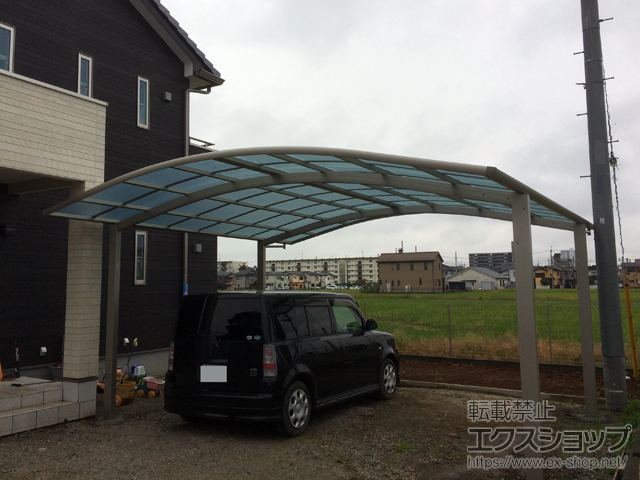 埼玉県春日部市ののカーポート レイナツインポートグラン　積雪〜20cm対応 施工例
