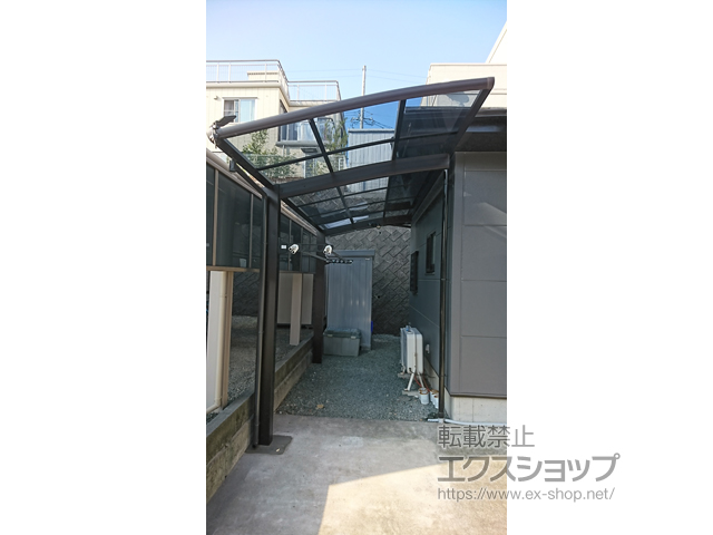 静岡県藤枝市ののカーポート プレシオスポート 積雪〜20cm対応 施工例