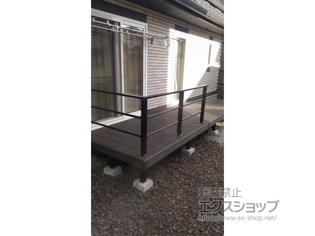 宮城県亘理郡亘理町ののウッドデッキ リウッドデッキ 200 施工例