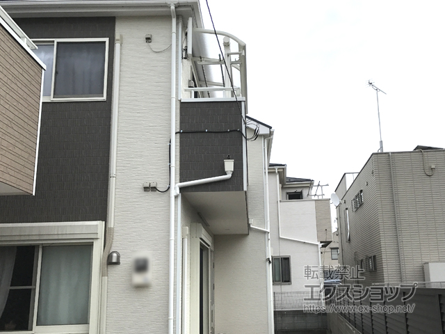 埼玉県さいたま市ののバルコニー・ベランダ屋根 ヴェクターテラス R型 屋根タイプ 単体 積雪〜20cm対応 施工例