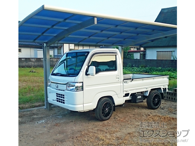 岡山県久米郡久米南町ののカーポート プレシオスポート 積雪〜20cm対応 施工例