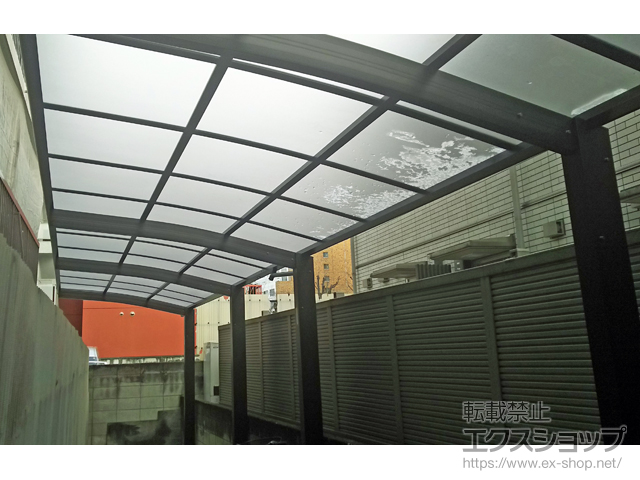 東京都渋谷区ののサイクルポート・駐輪場 レイナポートグランミニ 縦連棟積雪〜20cm対応 施工例