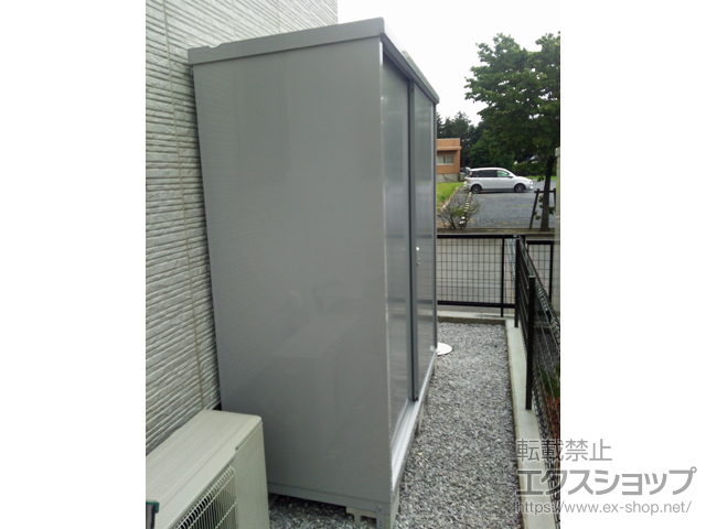 埼玉県熊谷市のの物置・屋外倉庫 シンプリー 一般型 1740×755×1903 MJX-177E-FS 施工例