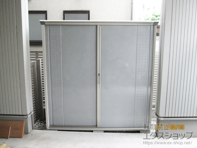 東京都世田谷区のの物置・屋外倉庫 グランプレステージジャンプ 1879×530×1900 GP-195A-F-GS 施工例