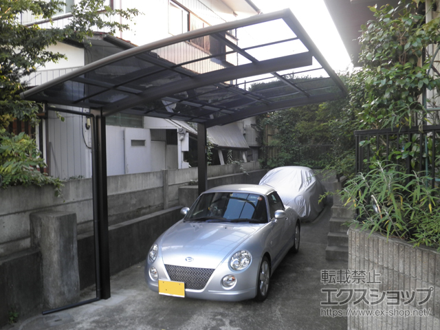 千葉県柏市ののカーポート プレシオスポート 積雪〜20cm対応 施工例