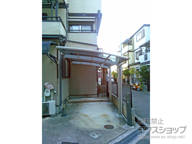 大阪府松原市ののカーポート レイナポートグラン　積雪〜20cm対応 施工例