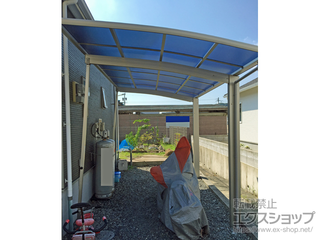 鹿児島県鹿児島市ののカーポート プレシオスポート 積雪〜20cm対応 施工例