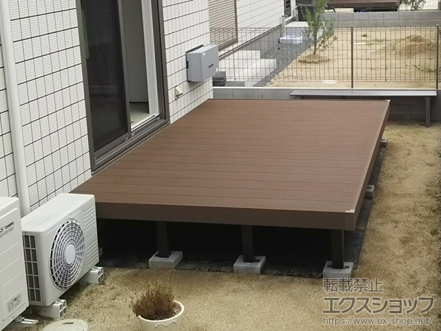 和歌山県和歌山市ののウッドデッキ マージウッドデッキ 施工例