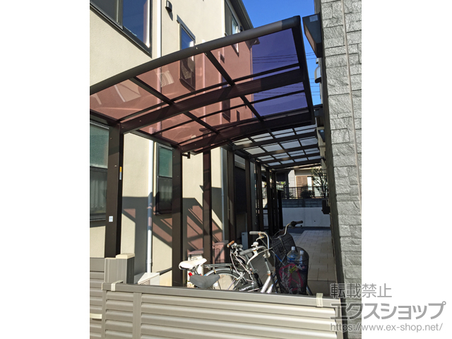 東京都中野区ののサイクルポート・駐輪場 レイナポートグランミニ 積雪〜20cm対応 施工例