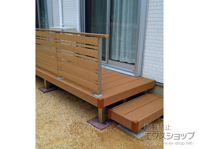 福島県白河市のの物置・屋外倉庫 エルモ 積雪型 2220×2570×2116 LMDS-2225-MR 施工例