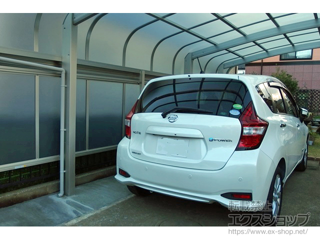 神奈川県横浜市ののカーポート レイナキャップポートグラン　延長 施工例