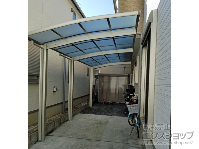 東京都足立区ののカーポート レイナポートグラン 延長　積雪〜20cm対応 施工例
