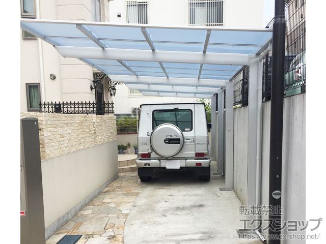 神奈川県横浜市ののフェンス・柵 エレナフェンス フリーポールタイプ 施工例