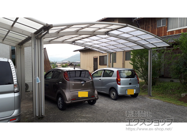 岐阜県関市ののカーポート レイナポートグラン　積雪〜20cm対応 施工例