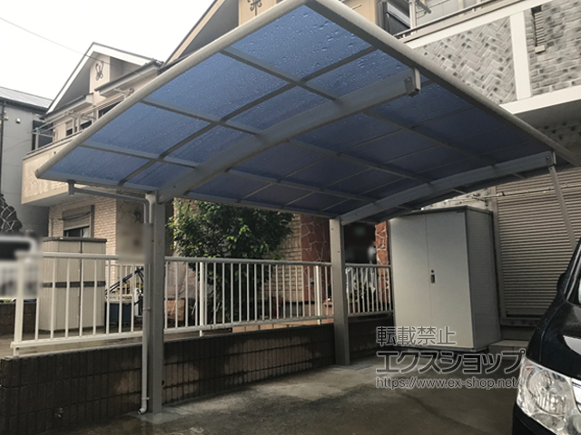 神奈川県横須賀市ののカーポート プレシオスポート 積雪〜20cm対応 施工例