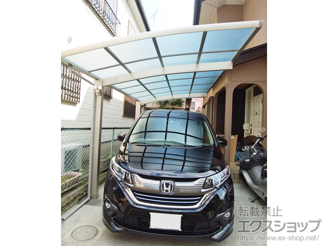 埼玉県北葛飾郡杉戸町ののカーポート レイナポートグラン　積雪〜20cm対応 施工例