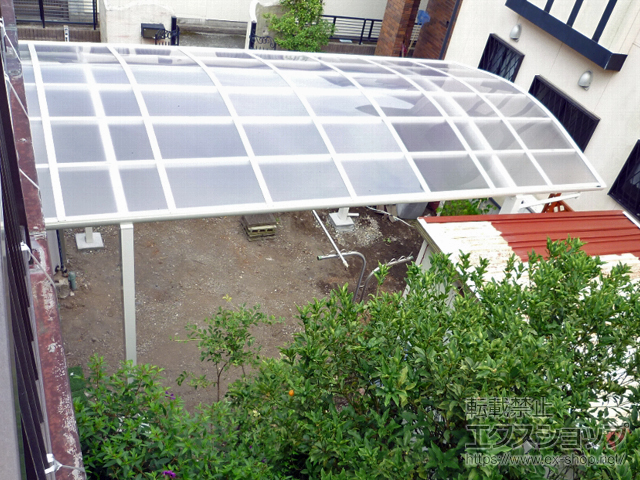 静岡県静岡市ののカーポート レイナワンポートグラン　積雪〜20cm対応 施工例