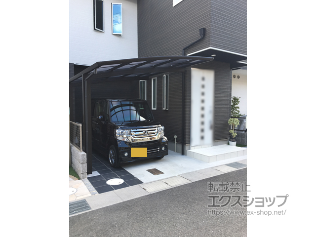 京都府京都市ののカーポート レイナポートグラン　積雪〜20cm対応 施工例