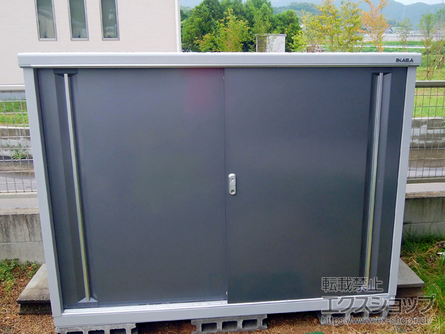 熊本県上益城郡御船町のの物置・屋外倉庫 シンプリー 一般型( MJX-177C-P-PG) 施工例